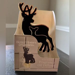 Fragrance Oil plug in Diffuser Velvet Reindeer Christmas Decor Plug In
